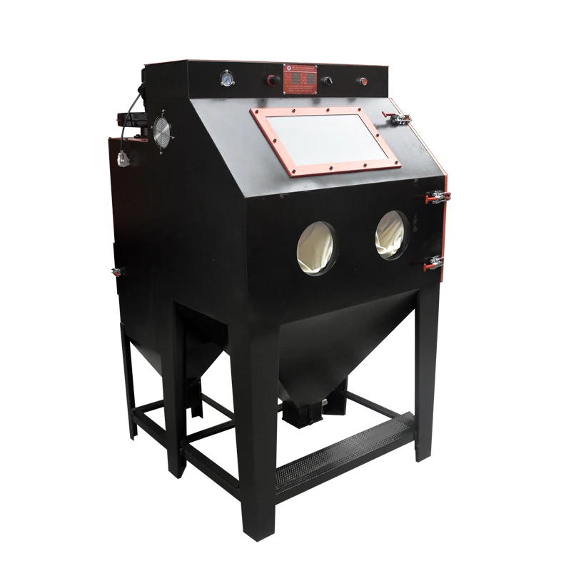 Factory Direct Supply Sandblasting Cabin 200l Vertical Sandblast