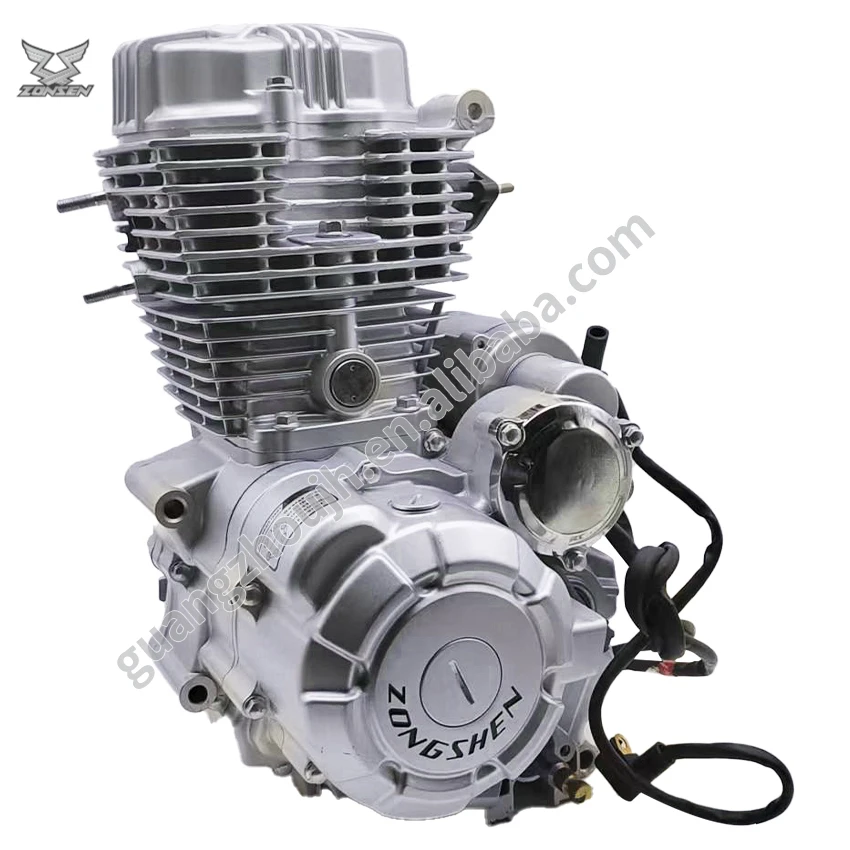 Zongshen 125cc Engine 4-Stroke with 5-Speed Transmission for Three