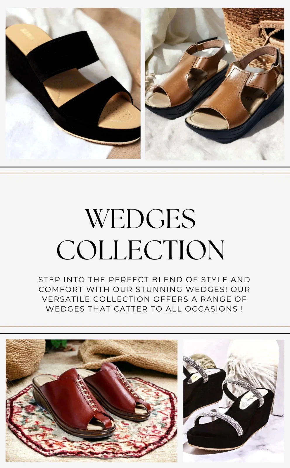 Elegance Redefined Soft Pu Rexine Upper Paired With Luxurious Soft