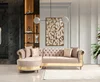 taupe + Velvet + Solid Wood+MDF