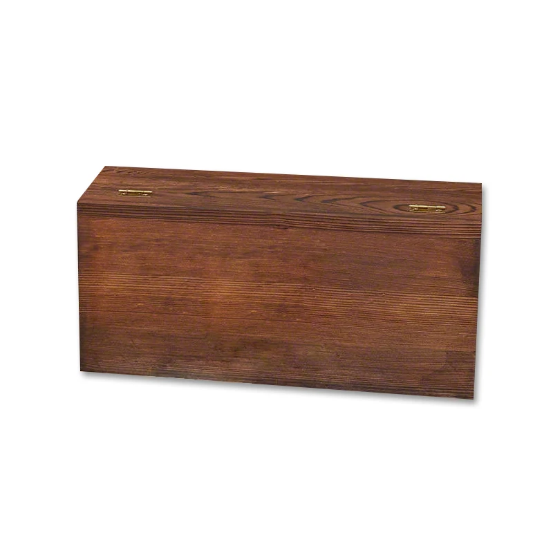 Personalized Gift Whiskey Rustic Finish Packaging Wood Box Groomsmen Gift Box Wooden Perfume Box New Trend 2020
