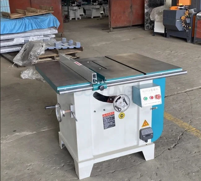 Tilting Circular Saw Woodworking Circular Table Saw Machine With Sliding Table for Wood Cutting