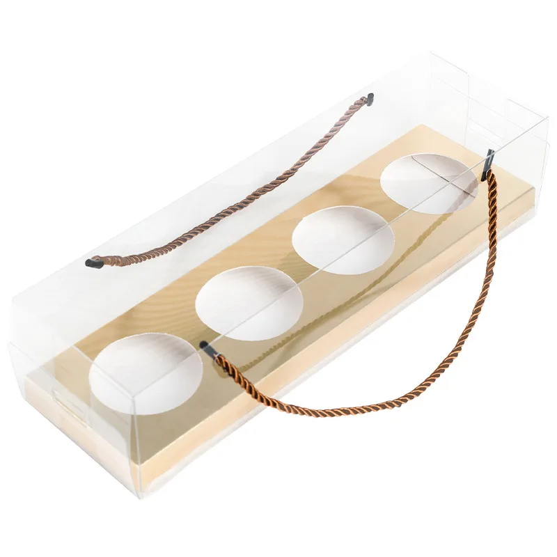 Прозрачная коробка для выпечки