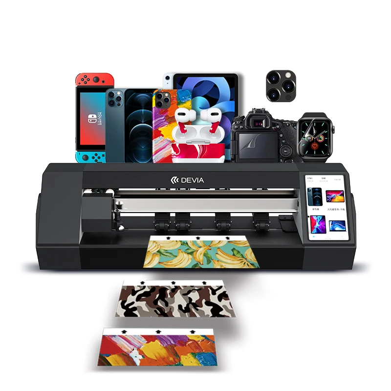 Черный сенсорный экран Devia, 16 дюймов, гидрогелевая машина, машина для резки стекла, наклейка, резак, защита экрана, машина, р