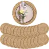 woven placemats round