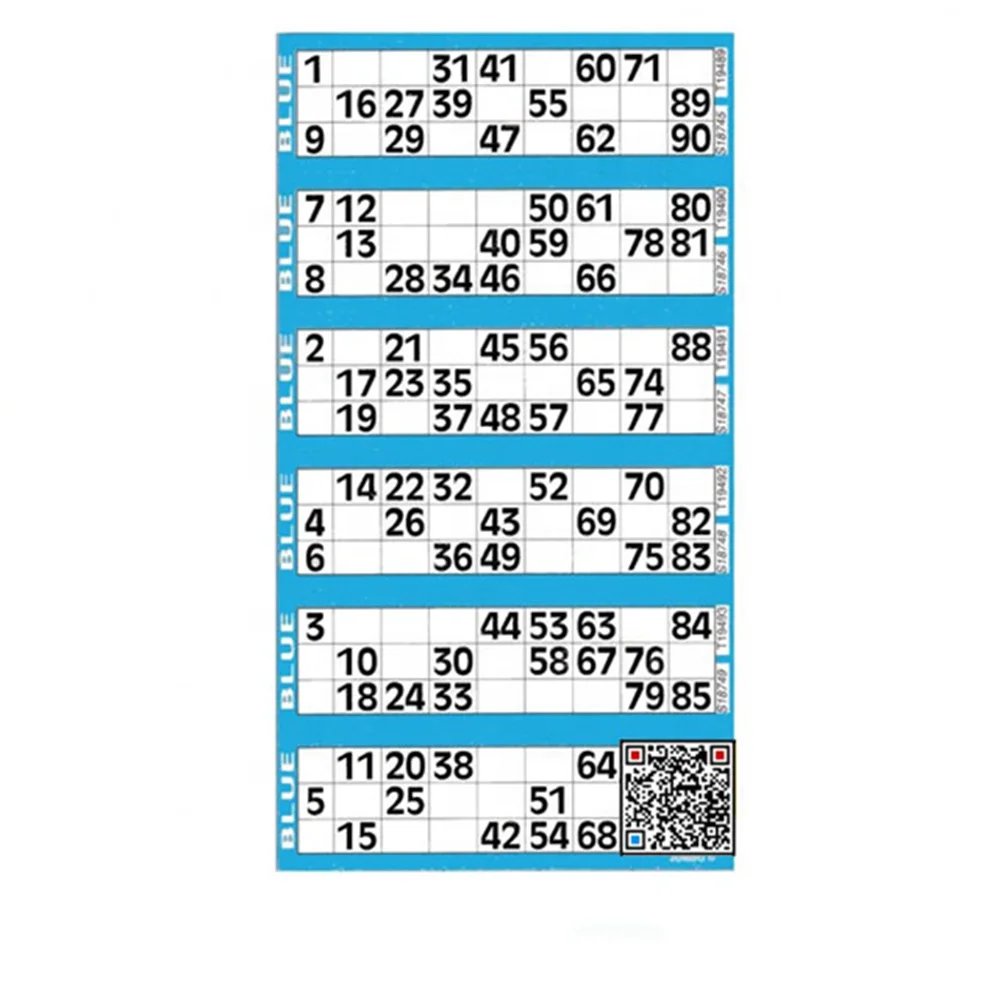 
 Распродажа, настраиваемая печать на картах Lotto  