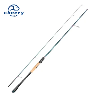 Lanxi Fuji Large Guide Ring Cork Handle Carbon Spinning Fishing Rod-Multi-Length Options for Pond Lake & Stream – Rod – view 2