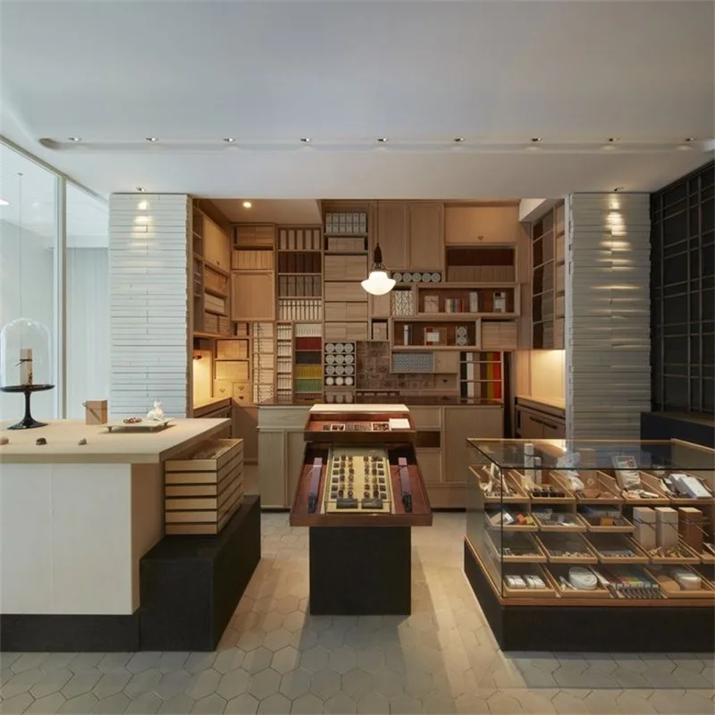 Small Bakery Retail Store Display Design Acrylic Bakery Box Wooden Showcase Display Shop Fittings