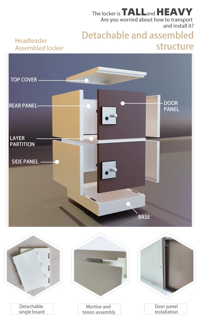 Smart Mailbox Parcel Delivery Box Wooden Locker Abs E Sexy Sports