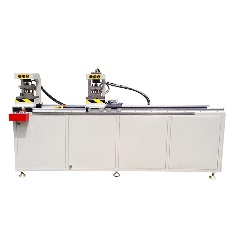 Automatic Punching  and Cutting Machine for Solar Panel Pole Mounting Clamp  Aluminum Profile
