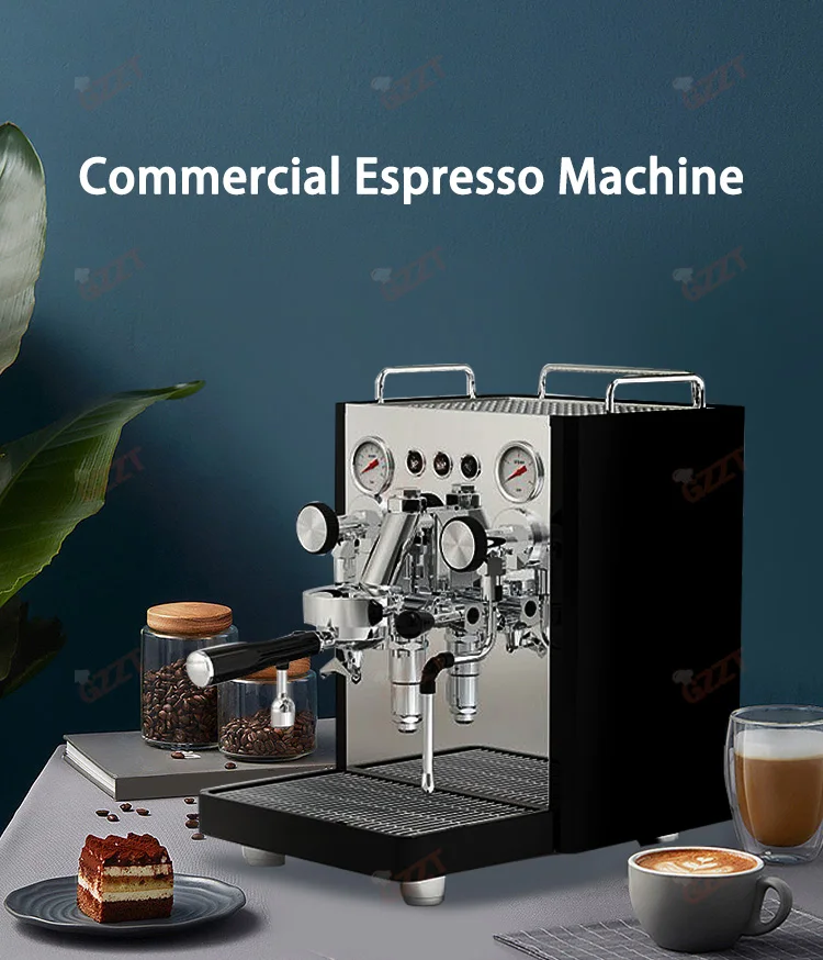 Profesional Kaffee Machine Italian Coffee Maker E61 One Two Group Semi ...