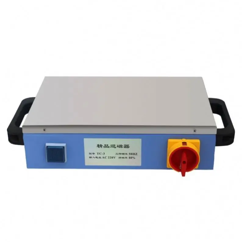 TEBAK Powerful Continuous Use Overload protection Desktop Demagnetizer Machine for Demagnetization Steel Iron Workpieces