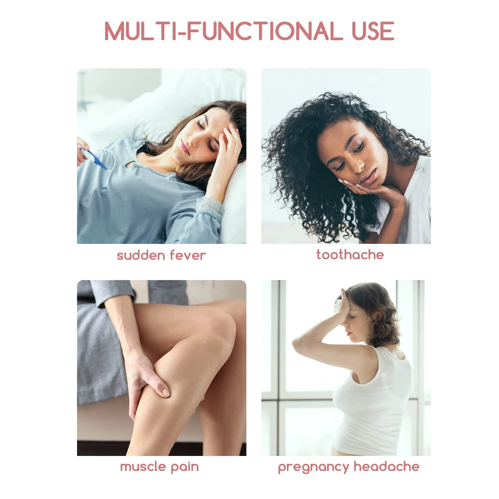Cooling Patch Patches Discomfort Temperature Reducing Gel Cooling Patch for Fever