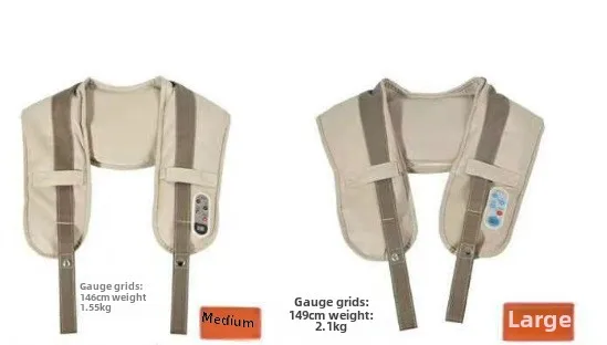 Realistic Multi-Functional Full Body Heating Device Waist Back Shoulder & Neck Massager with Targeted Comfort Zone