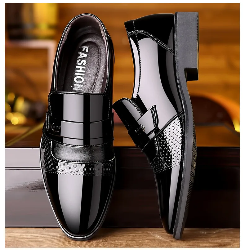 Men’s Breathable Business Dress Shoes main image 1