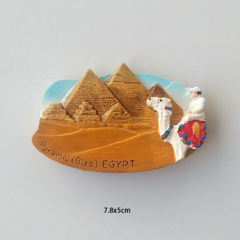 Imán De Nevera De Recuerdo De Egipto, Pirámide De Camello Giza, Títere