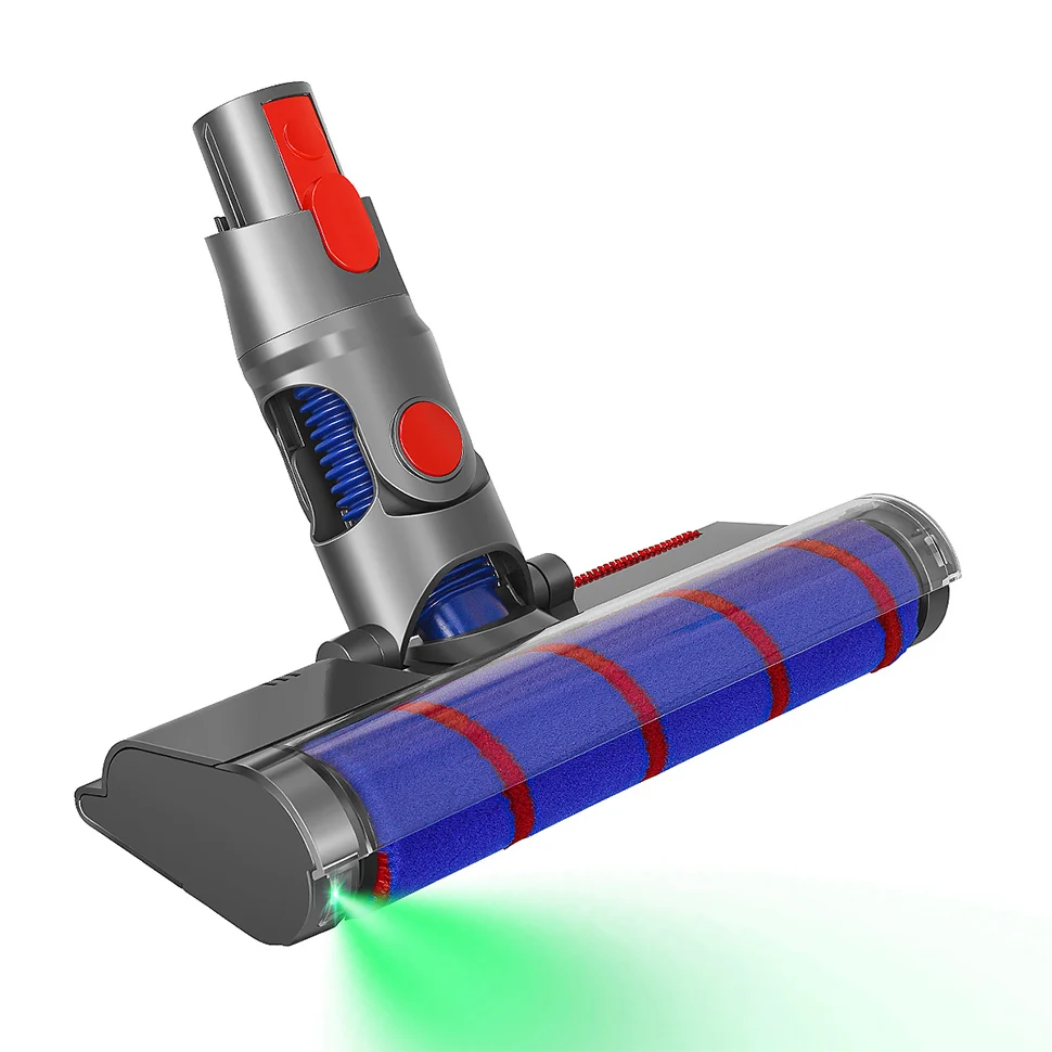Compact Motorized Led Vacuum Head Compatible With Dysons V10 V12 Vacuum