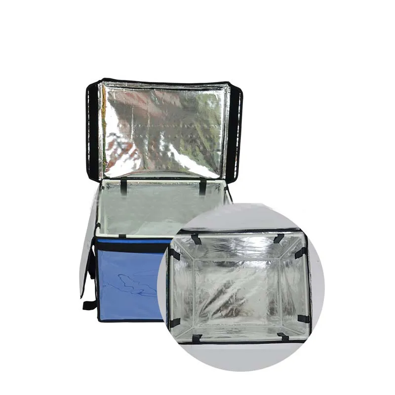 Portable Thermal Ice Cooler Box for Food Delivery Motorcycle Transportation Bags Quick Delivery Foldable Thermal Bags