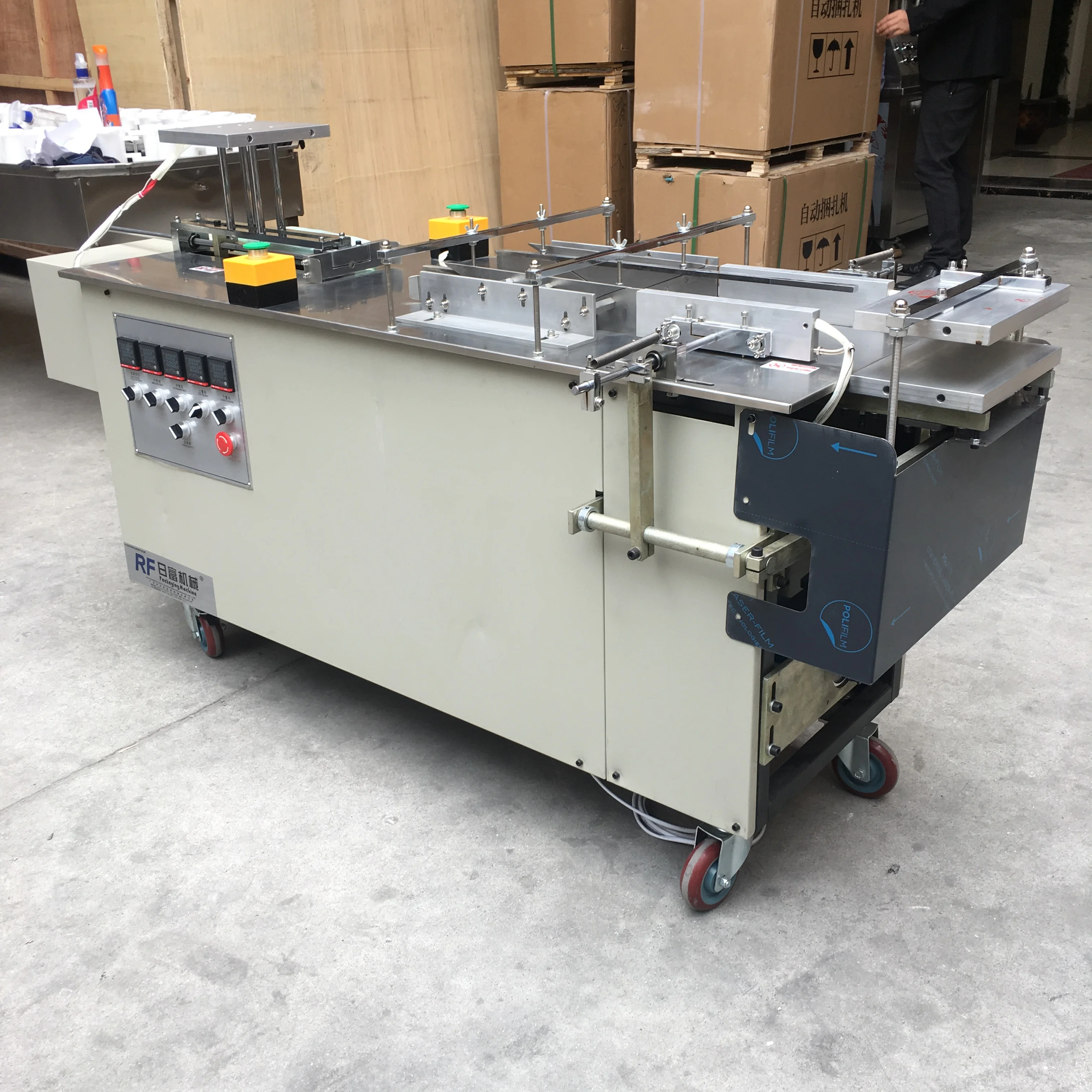 Semi-automatic Manual Small Cellophane/candy/cigarette Wrapping Machine