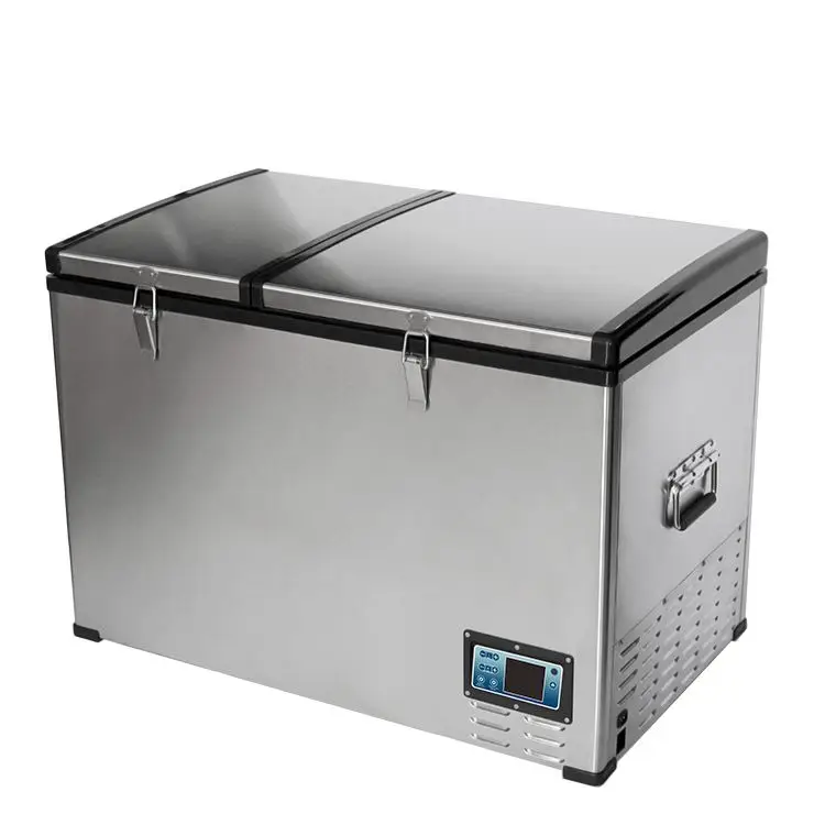 Alpicool BCD125 Large Capacity Chest Refrigerator Freezer DC 12V 24V Camping Caravan Portable Truck Car Fridges