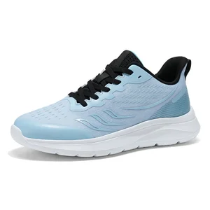 Wholesale All-Season Black Women's Casual Sports Shoes MD Sole Light Leather Lace-Up Closure Fashionable Sneakers for Spring