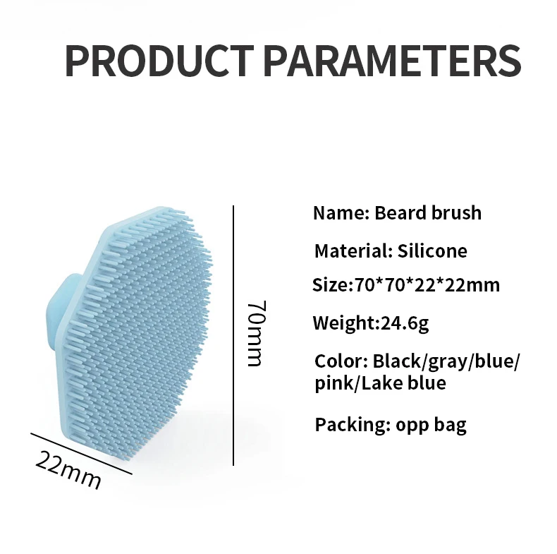 Ycm Mini Silicone Manual Facial Exfoliate Tools Lip Exfoliator Scrub