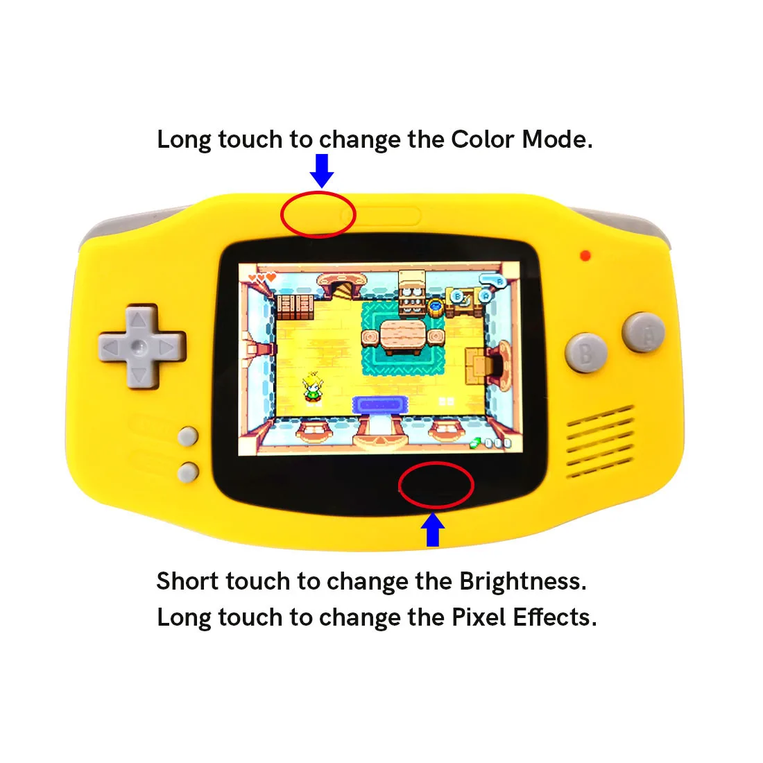 Ламинированный ЖК-дисплей V5 720*480 для GBA IPS экран с подсветкой Gameboy ADVANCE OSD меню простое в установке 3 0