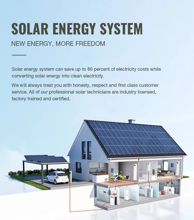 5kw Off Grid Solar Systems 10kw Complete Solar Inverter Solar Power System For Home Solar Energy