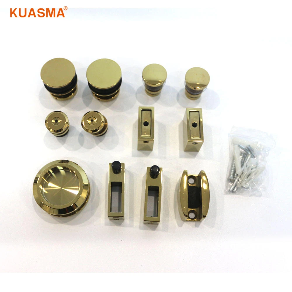 Stainless Steel Glass Sliding Door Rollers Pulley Gate Accessories For