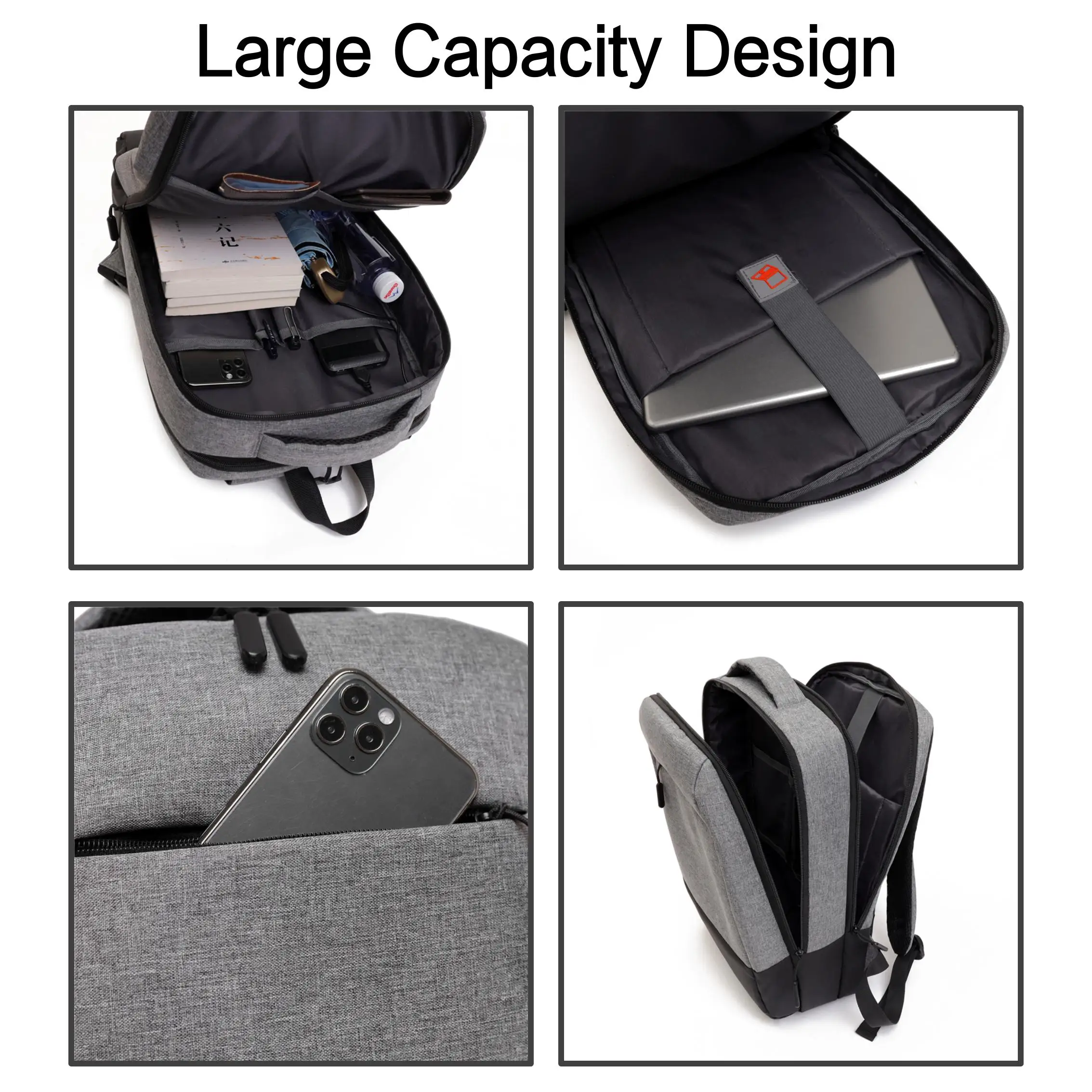 Doje Lightweight Oxford Laptop Backpack Stylish Waterproof