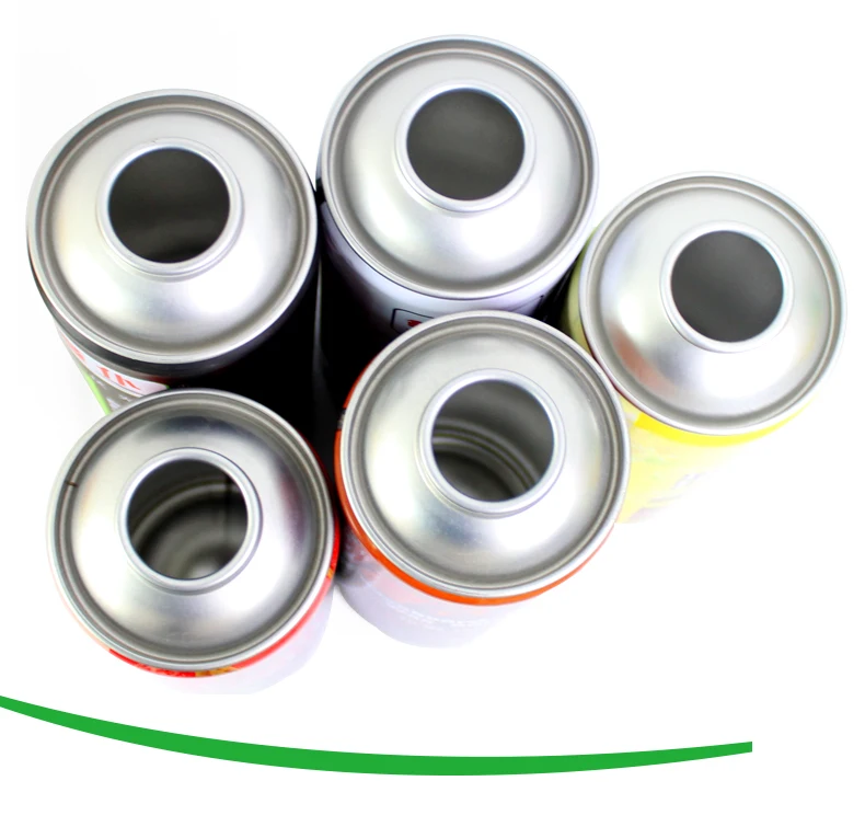 aerosol can with valve