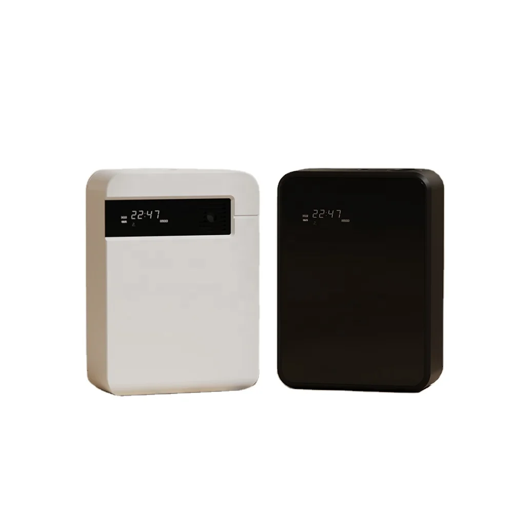 Tonemy 150ml Automatic Fragrance Machine Black Button Control Aroma Diffuser for Household Use with 1-Year Warranty