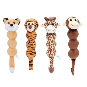Wholesale Cheap Squeak Squeak Dog Pet Soft Chew Toy PP Cotton Filled Teeth Cleaning Toy