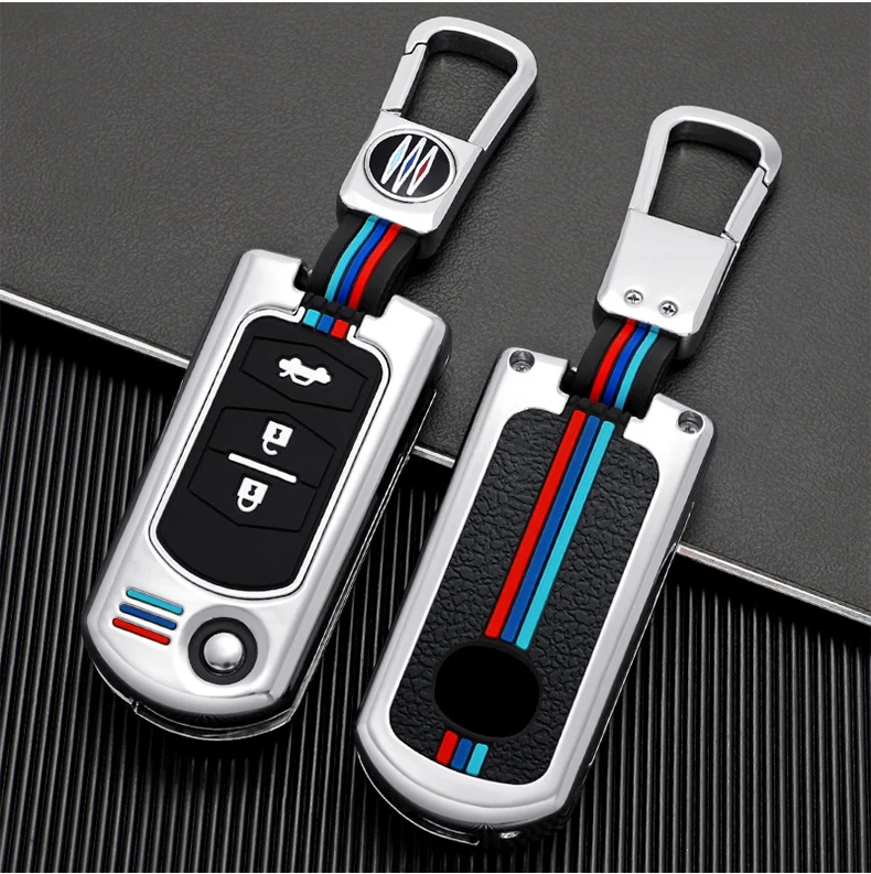 1set Car Key Case & Keychain Compatible With Mazda