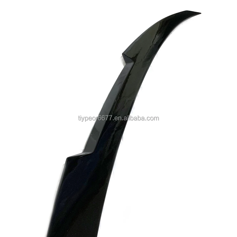 product fit for bmw f30 2013   2018  rear spoiler trunk wing tiypeor abs roof spoiler tail lip wing bar rear trunk spoiler tail wing-6