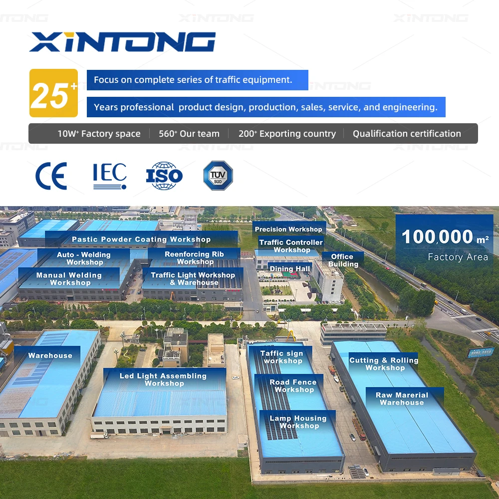 XINTONG Customized Solar Street Lighting Pole Hot Dip Galvanized Street Light Pole Lamp Pole