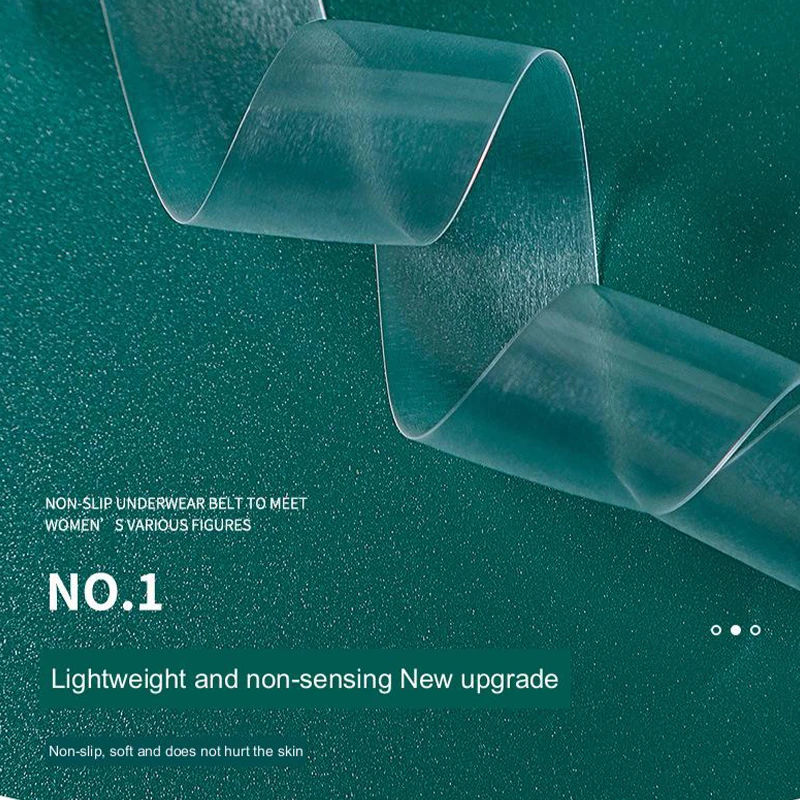 High Elastic Frosted Invisible Plastic Buckle Tpu Adjustable