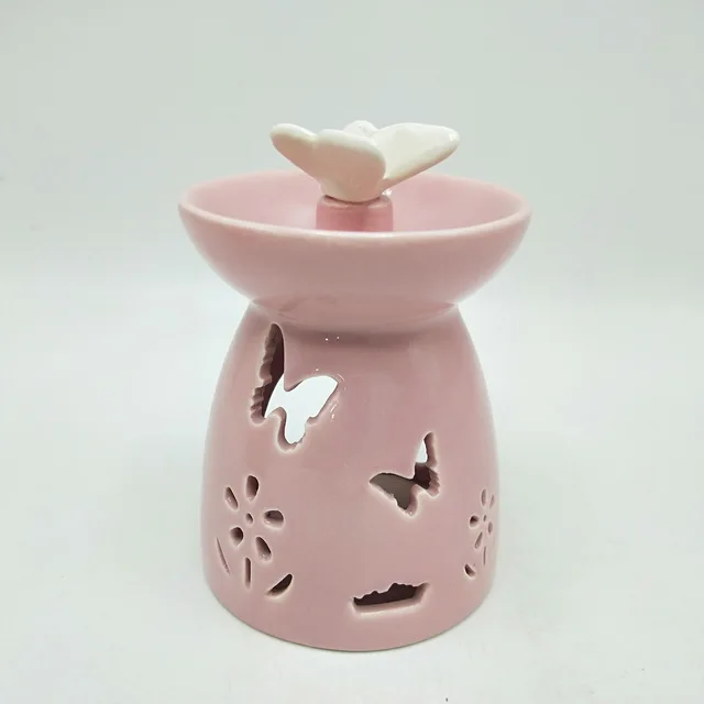 Handmade Pottery Wax Warmer in White  Essential Oil Diffuser – Belle &  Union Co.
