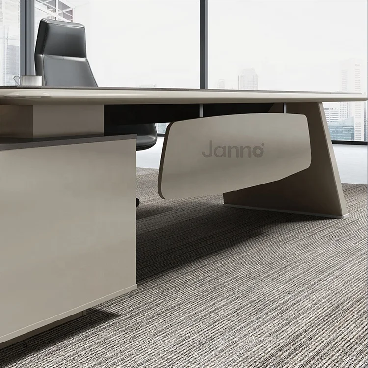 Desktop Computer Workstation High End Modern Style Office Desk