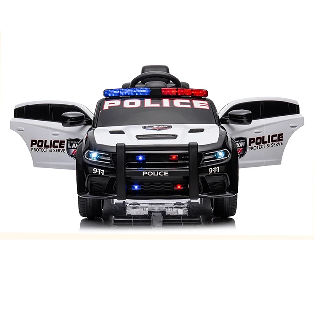 Licensed Dodge City Kids Police Car - 12v Electric Ride