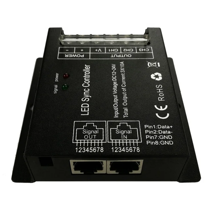 PWM RF Dimming DC12V DC24V Synchrouns Control 30A Dual White CCT LED Strip Dimmer