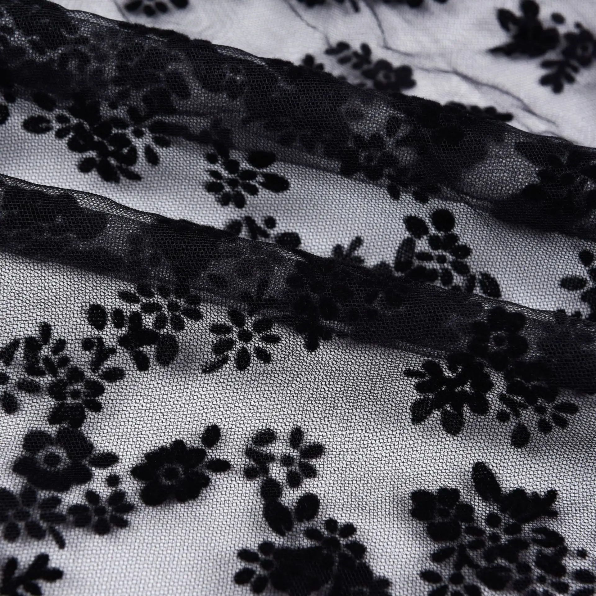 ももたろうSALE中‼️ TULLE FLOCKYLAYEREDTOPS Flocky Tulle