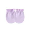 Guantes elásticos violeta claro