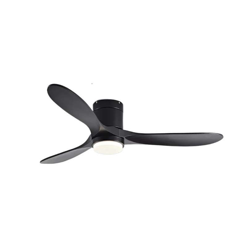 Wholesale 52 Inch 3CCT Ceiling Fans with Lights Quiet High CFM Remote Control Fan Light DC Reversible 3 ABS Blades Reversible