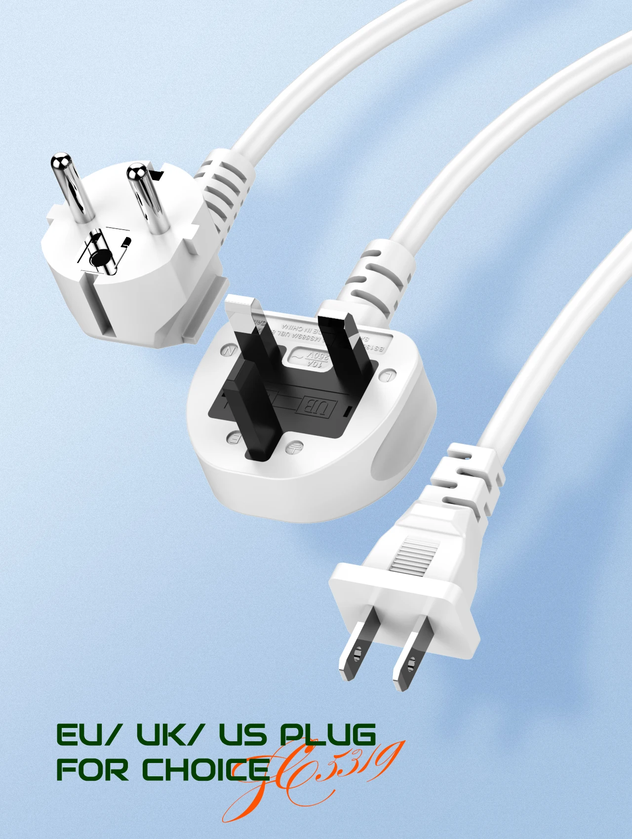 LDNIO SC5319 Power Strip Cube Socket 5 UK EU US Outlet 3 USB Port Surge Protector Power Socket Fast Charging Protection
