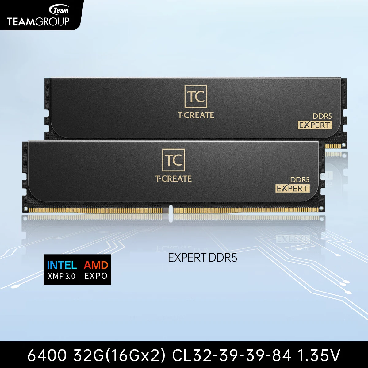 メモリー T-CREATE DDR5 64GB (32GB x 2) 6400MHz Team T-CREATE