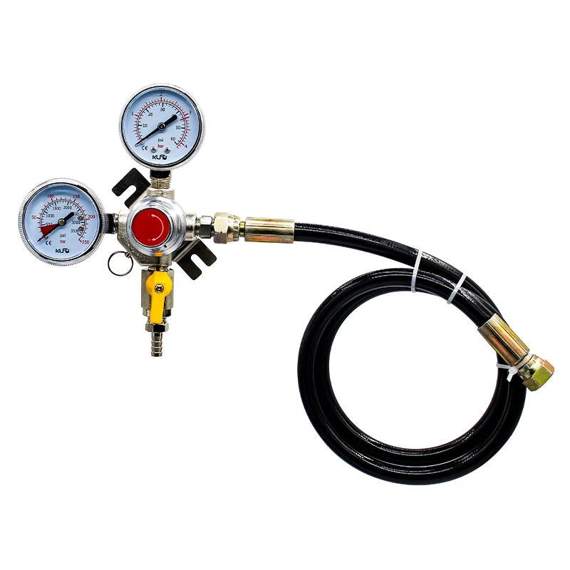 Premium Co2 Regulator Draft Beer With High Pressure Hose CGA320 W21.8 G5/8