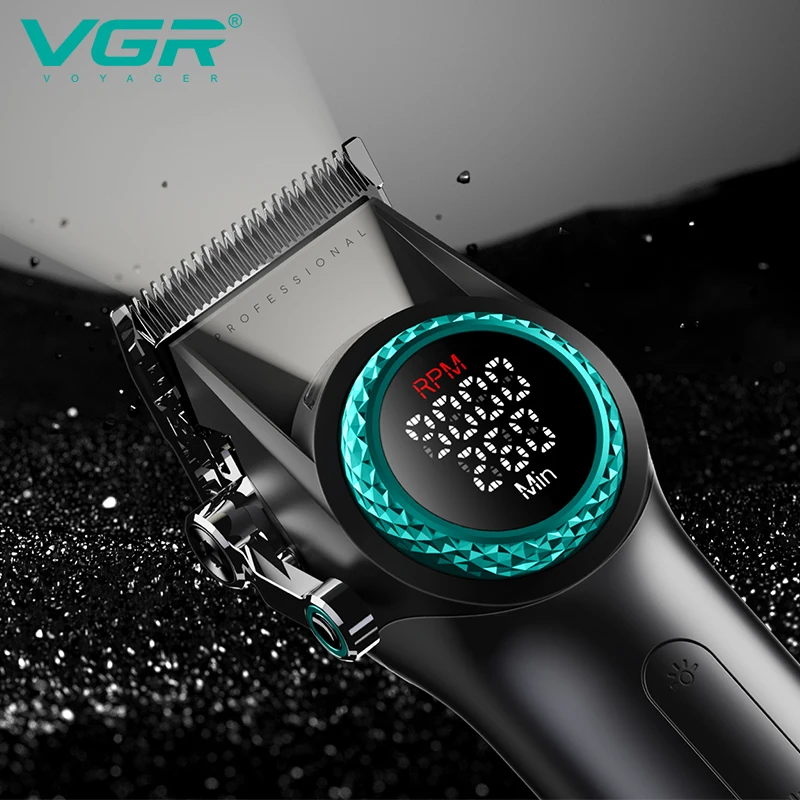 VGR V-001 Cordless Professional Hair Clipper for Men - Metal
