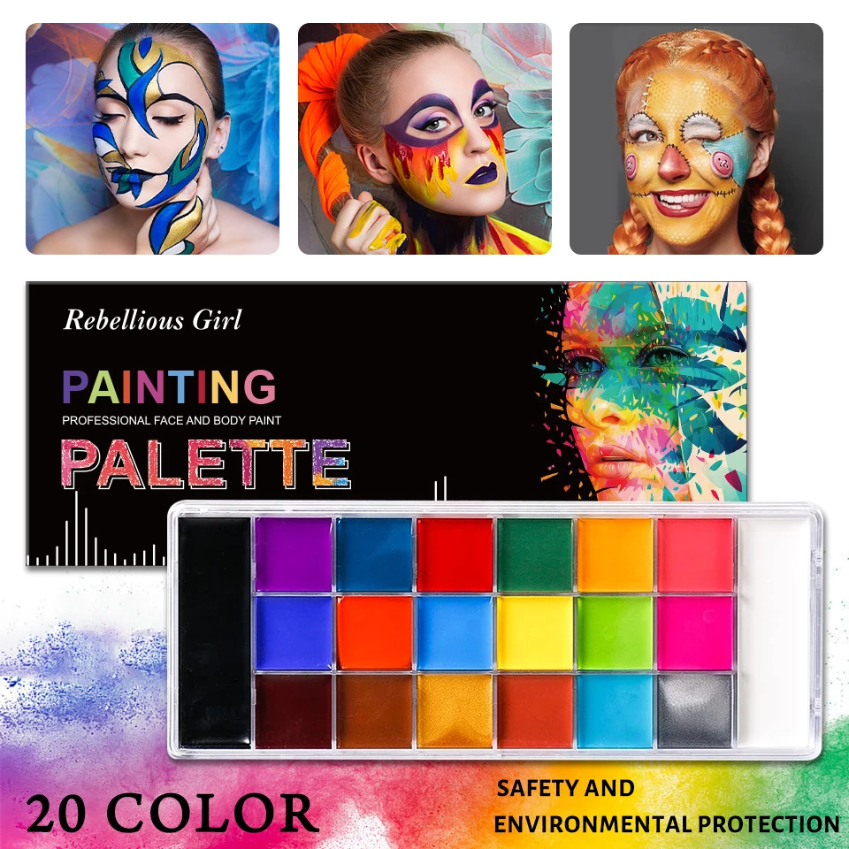 rebellious girl 20 color professional face