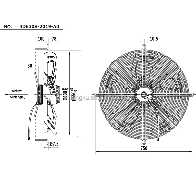 Condensing Unit, YWF, Axial - detail 24
